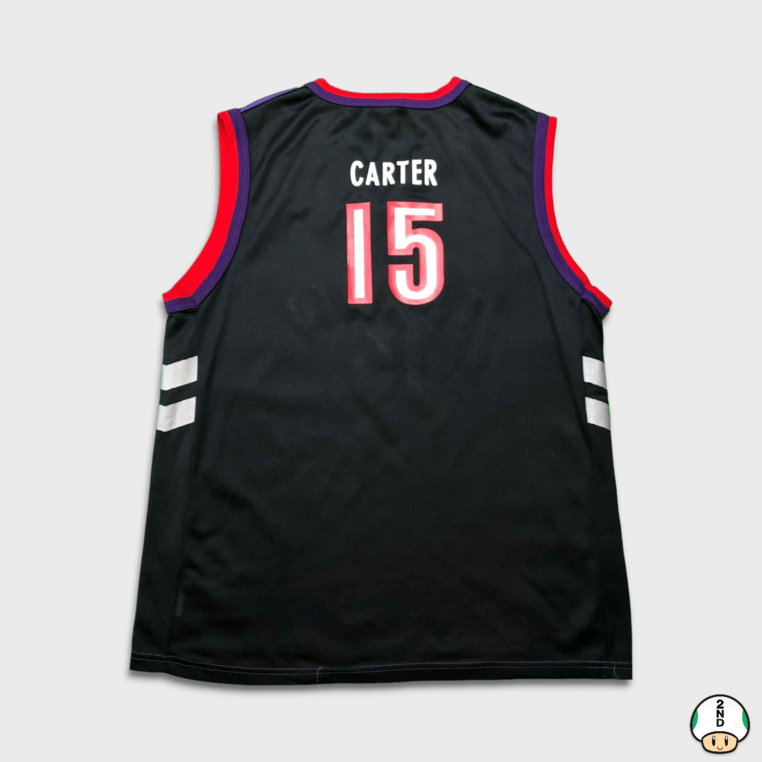 Champion 90s Champion Vince Carter Toronto Raptors Jersey Large NBA Size US L / EU 52-54 / 3 - 1 Thumbnail