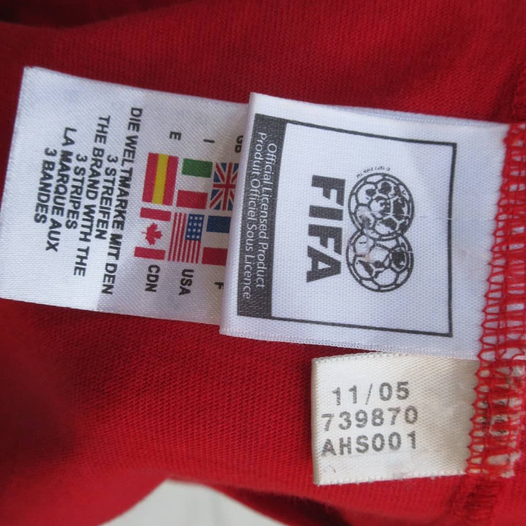 Adidas Adidas spain Espana 3 Stripes ringer tee tshirt ringer Red Size US M / EU 48-50 / 2 - 5 Thumbnail