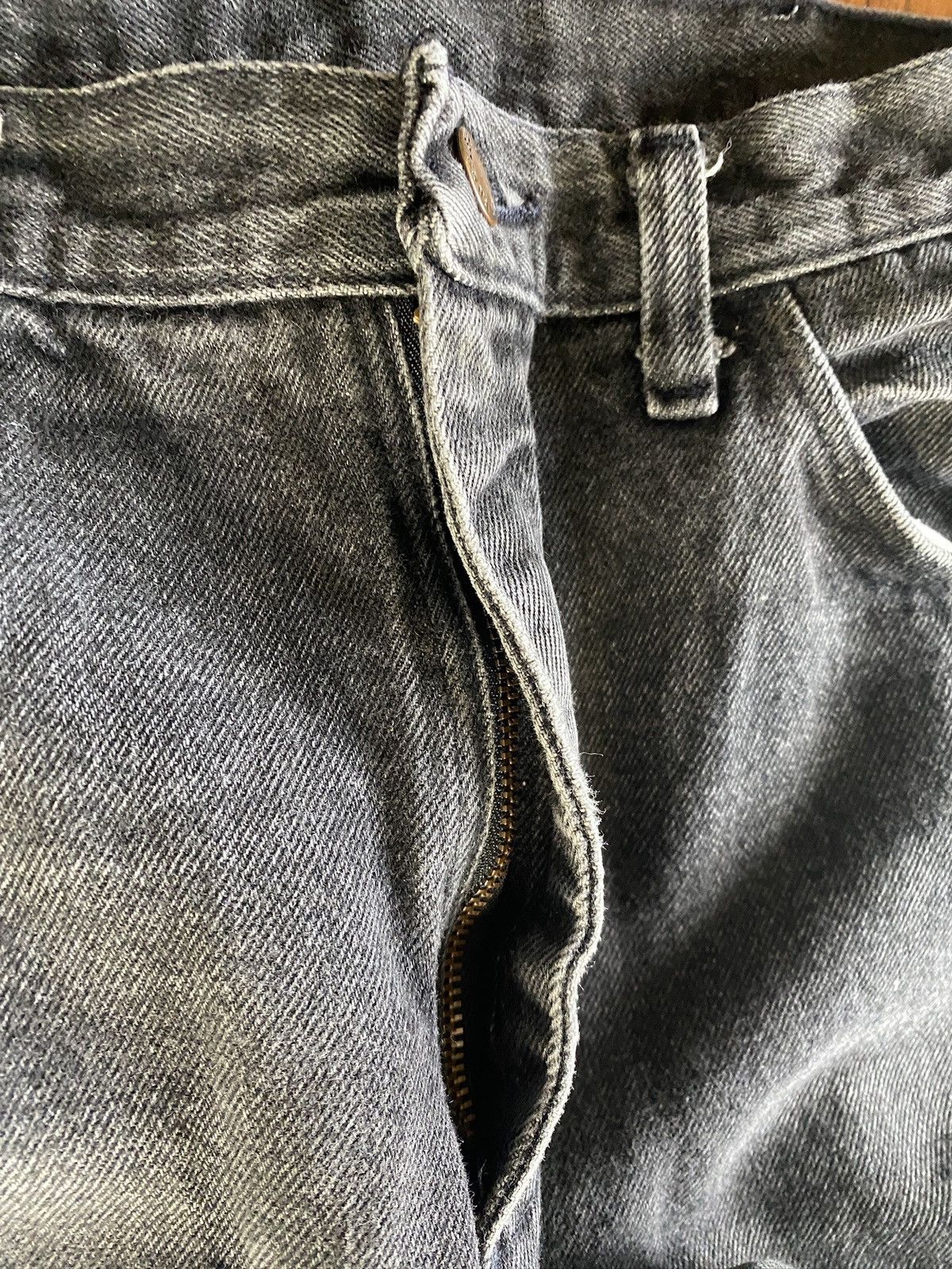 Rustler Vintage 90’s Rustler Faded Black Denim Jeans 31x29 Size US 31 - 10 Thumbnail