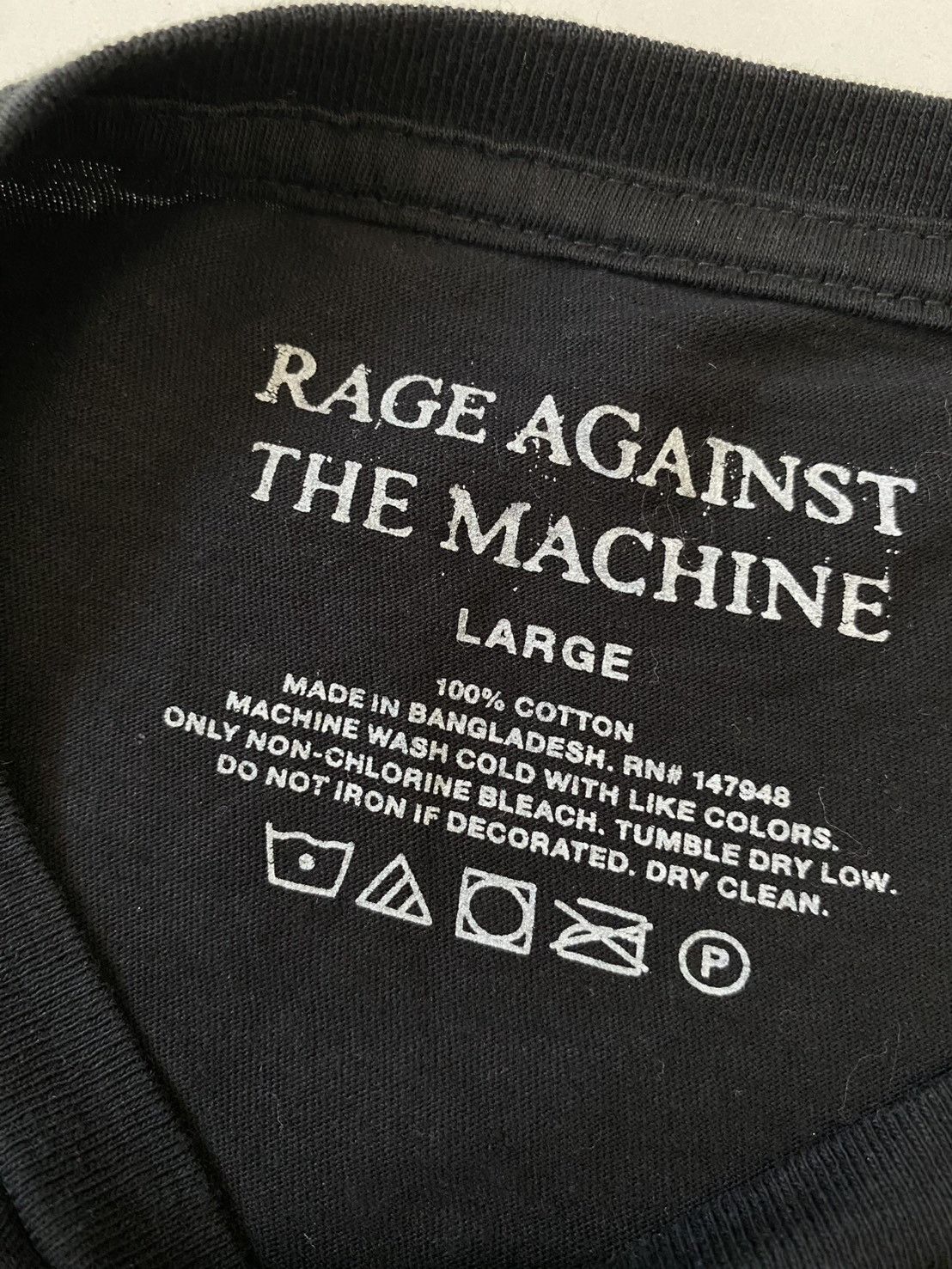 Band Tees Rage Against The Machine Band Tee Size US L / EU 52-54 / 3 - 3 Thumbnail