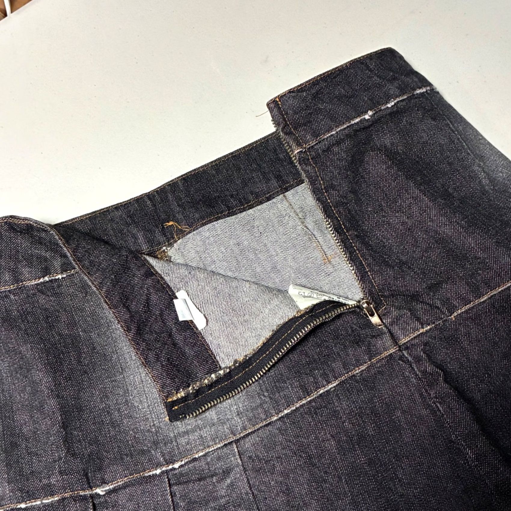 Vintage Kookai Skirt Denimi? Size 27" / US 4 / IT 40 - 4 Thumbnail