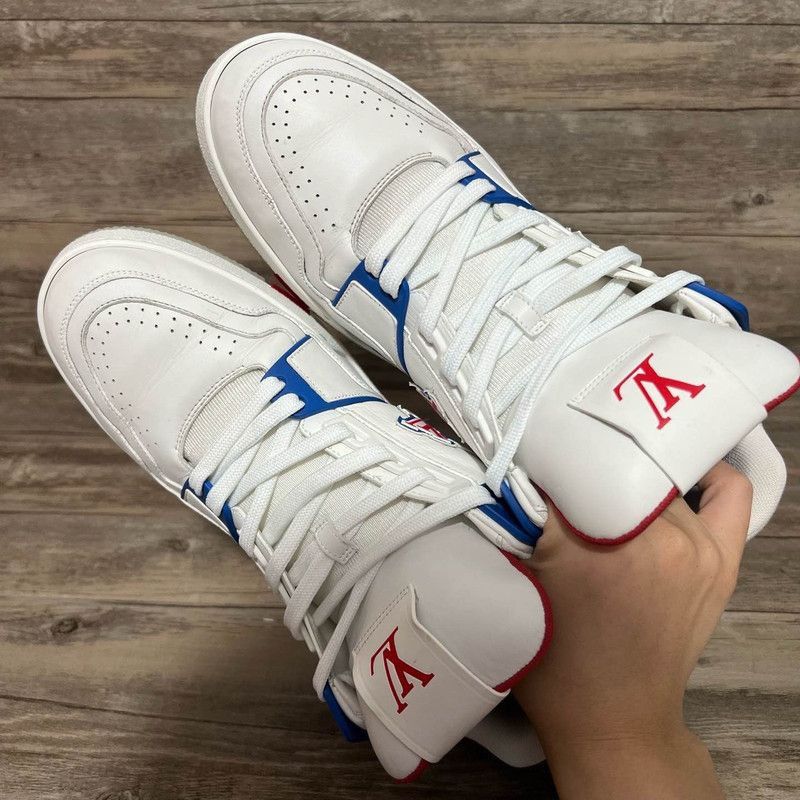 Louis Vuitton Louis Vuitton Trainer Tricolor Fashion Sneakers -2508 Size US 9.5 / EU 42-43 - 6 Thumbnail
