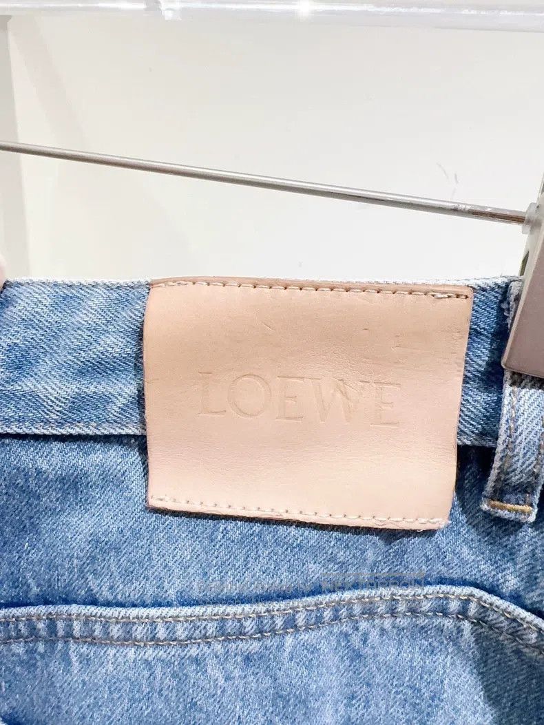 Loewe Loewe Wide Leg Jeans for Early Spring 2025 Size 25" / US 0 / IT 36 - 4 Thumbnail