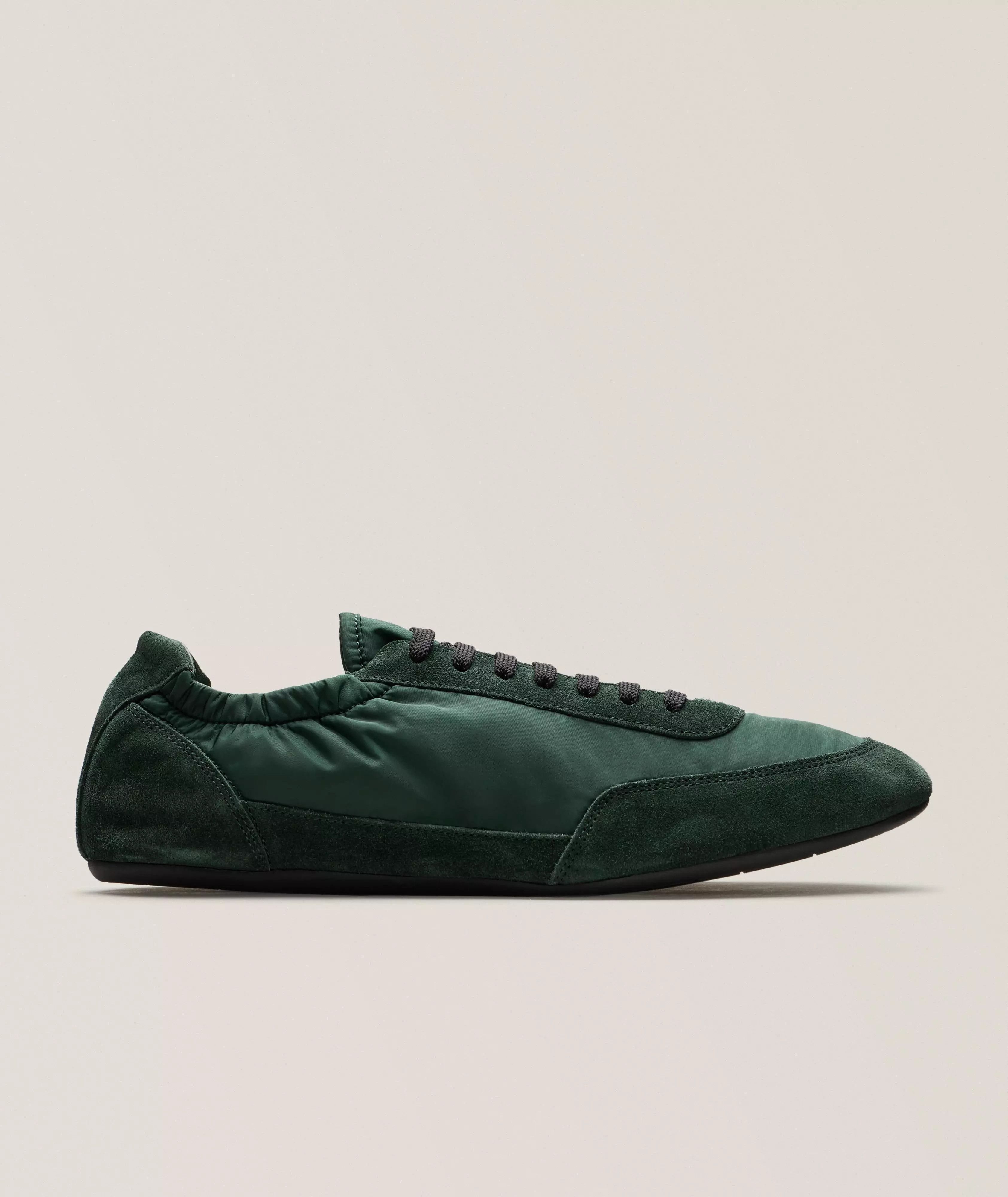 Prada o1w1db10526 Collapse Re-Nylon Suede Elasticized Sneakers Size US 11 / EU 44 - 1 Thumbnail