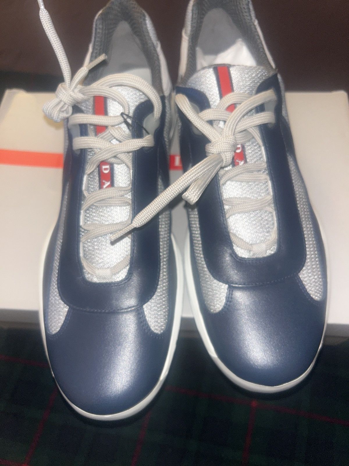 Prada Prada Americas Cup Sneakers Size US 12 / EU 45 - 1 Thumbnail