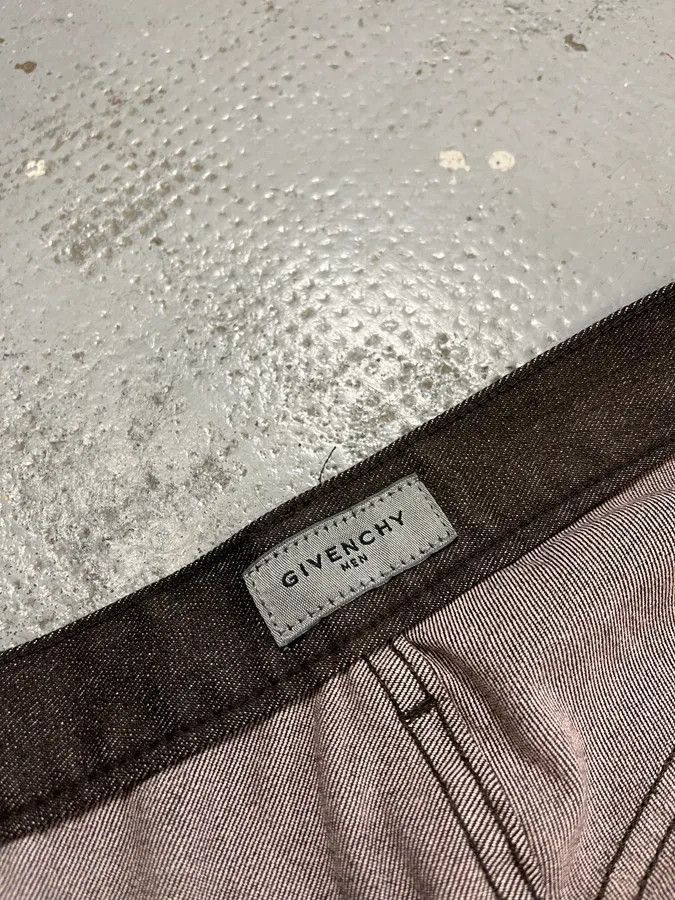 Givenchy 2000s Givenchy Wide Brown Pants Size US 32 / EU 48 - 12 Thumbnail