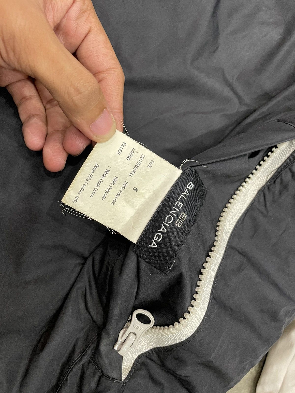 Balenciaga × Vintage Vtg Balenciaga Reversible Puffer Jacket Size US XL / EU 56 / 4 - 11 Thumbnail