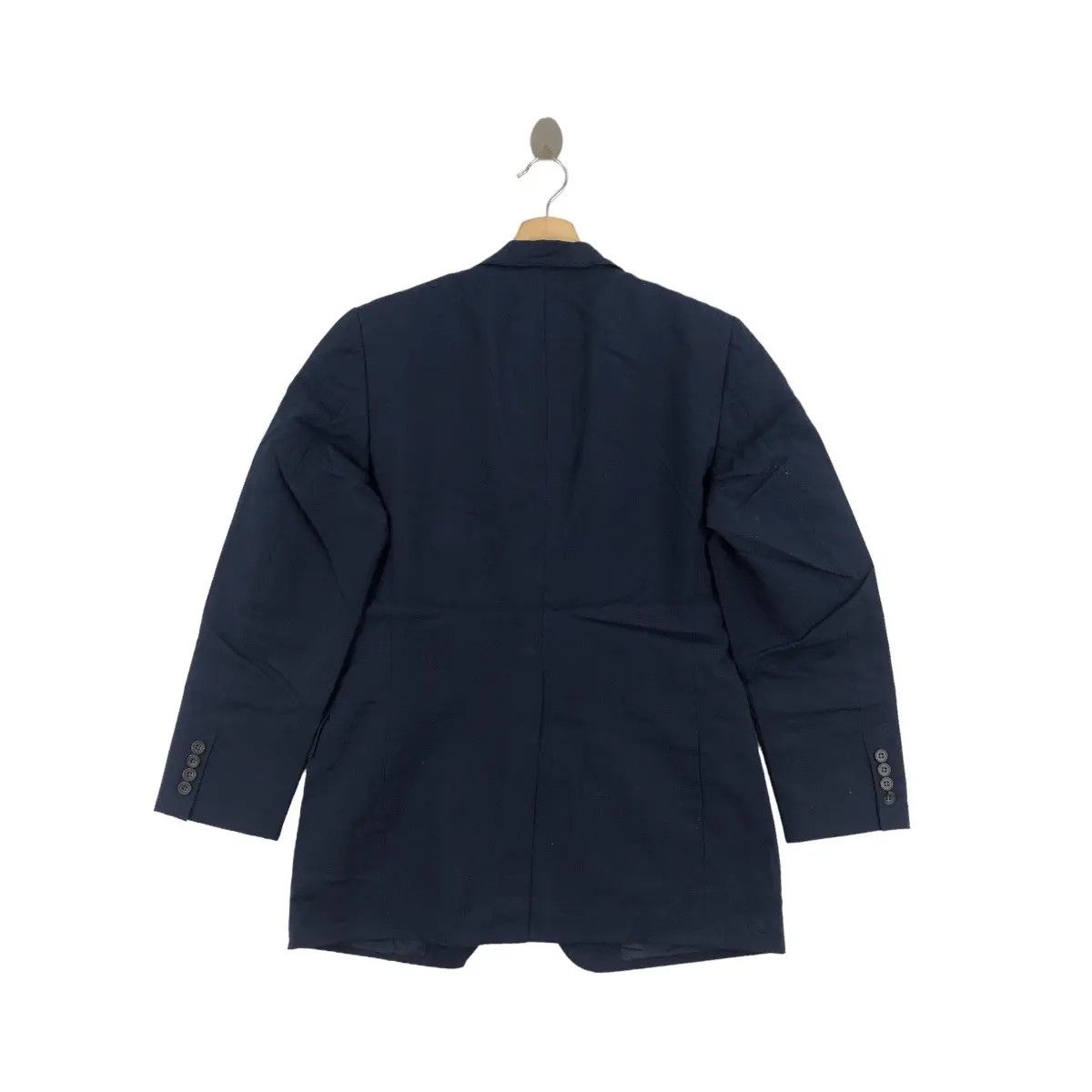Chaps Ralph Lauren Vtg CHAPS RALPH LAUREN Polo Collection Blue Blazer Suit 2 Size 36R - 4 Thumbnail