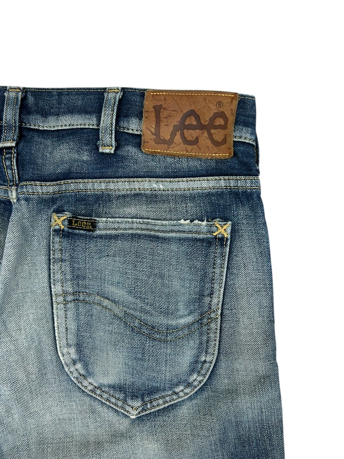 Tornado Mart Flare Lee Rider Jean Mud Washed Distressed Dystopian Design Size US 32 / EU 48 - 16 Thumbnail