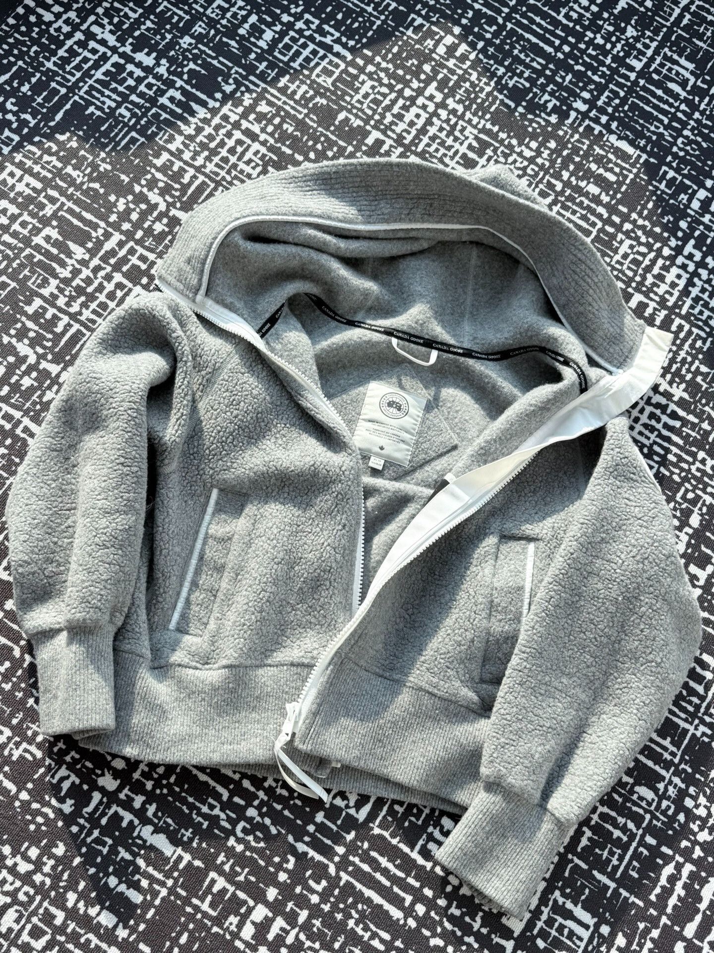 Canada Goose Canada Goose Gray Fleece Jacket Size US M / EU 48-50 / 2 - 1 Thumbnail