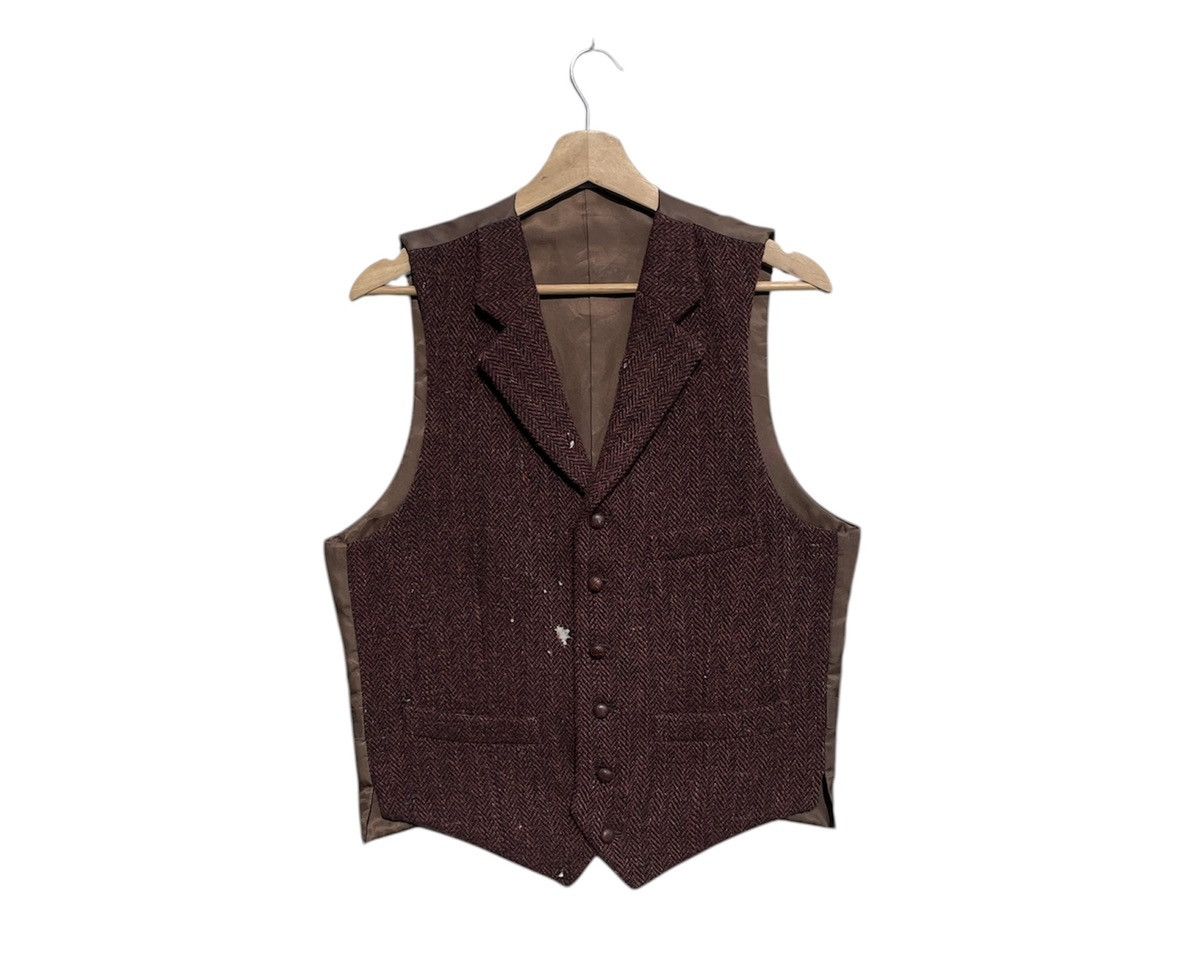 Harris Tweed 🔥Accept Binding Offer🔥 Harris Tweed Wool Vest Disstressed Size US S / EU 44-46 / 1 - 2 Thumbnail