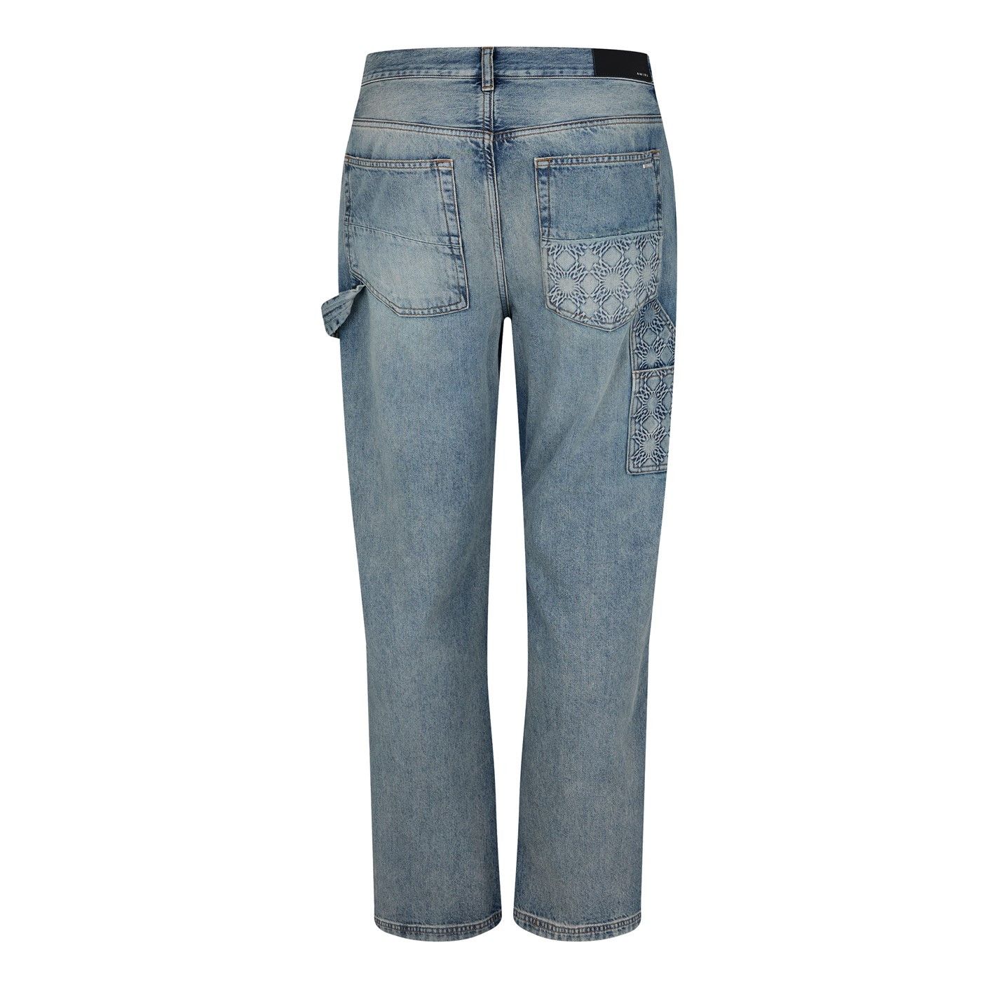 Amiri AMIRI Monogram-Debossed Straight Jeans Size US 30 / EU 46 - 6 Thumbnail