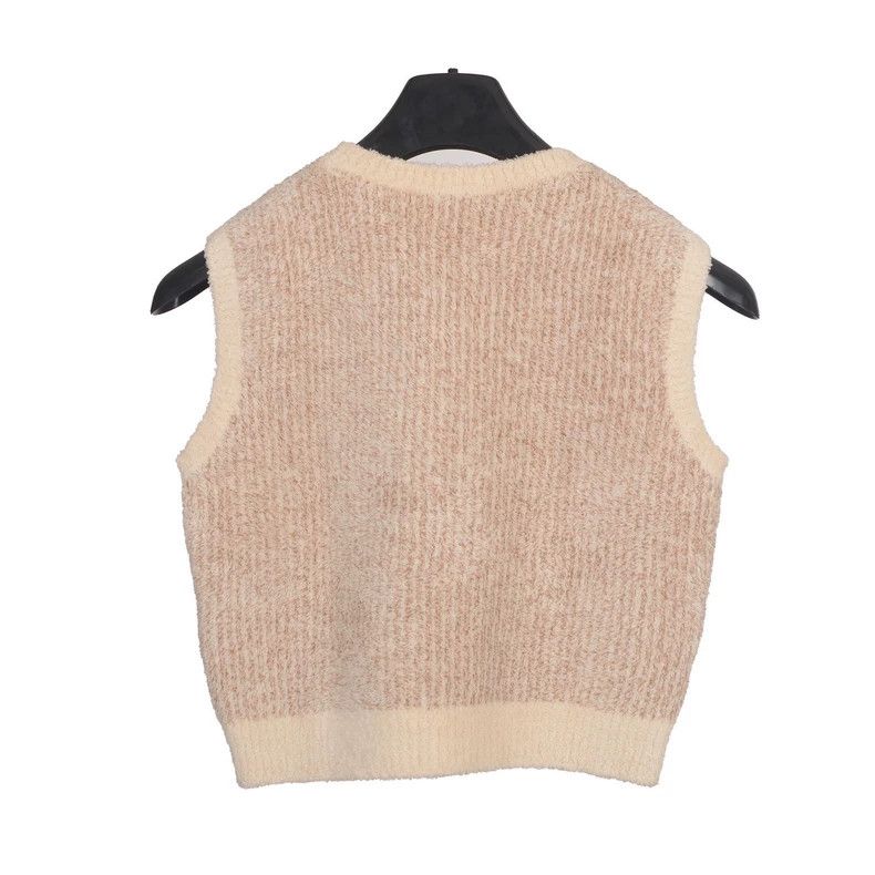 Loewe LOEWE Plaid pattern jacquard casual round neck vest Size M / US 6-8 / IT 42-44 - 3 Thumbnail