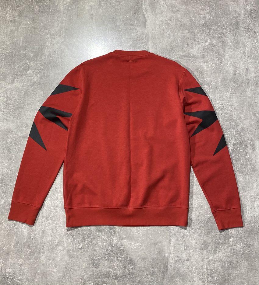 Neil Barrett Neil Barrett Military Black Star Red Sweatshirt Size US M / EU 48-50 / 2 - 9 Thumbnail