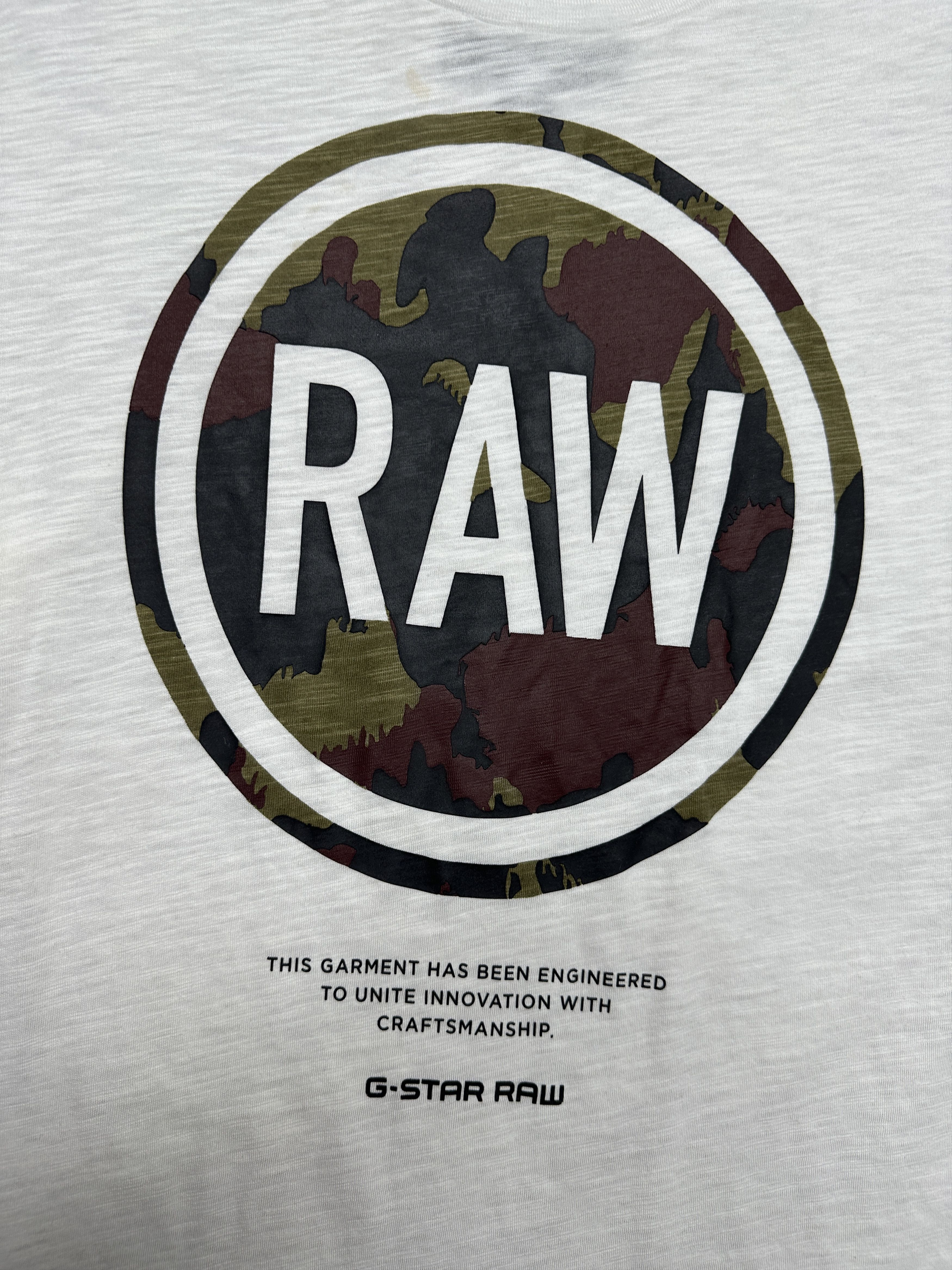 Other G Star Raw Vintage Mens Big Logo T-Shirt Tee Size US M / EU 48-50 / 2 - 3 Thumbnail