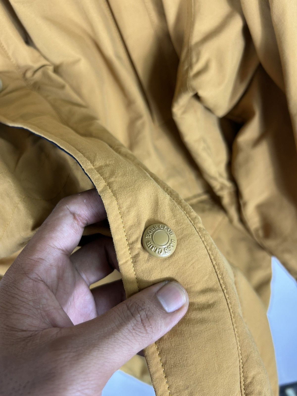 Japanese Brand × Vintage ⚡️Vintage Boss Club Hooded Zipper Parka Jacket Size US L / EU 52-54 / 3 - 11 Thumbnail