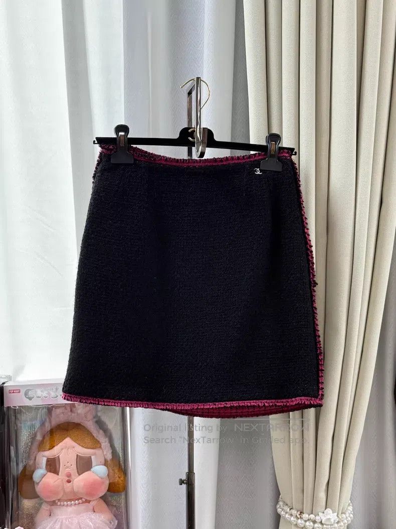 Chanel Chanel Pink rolled-edged flower glazed buckle four-pocket Size XS / US 0-2 / IT 36-38 - 9 Thumbnail