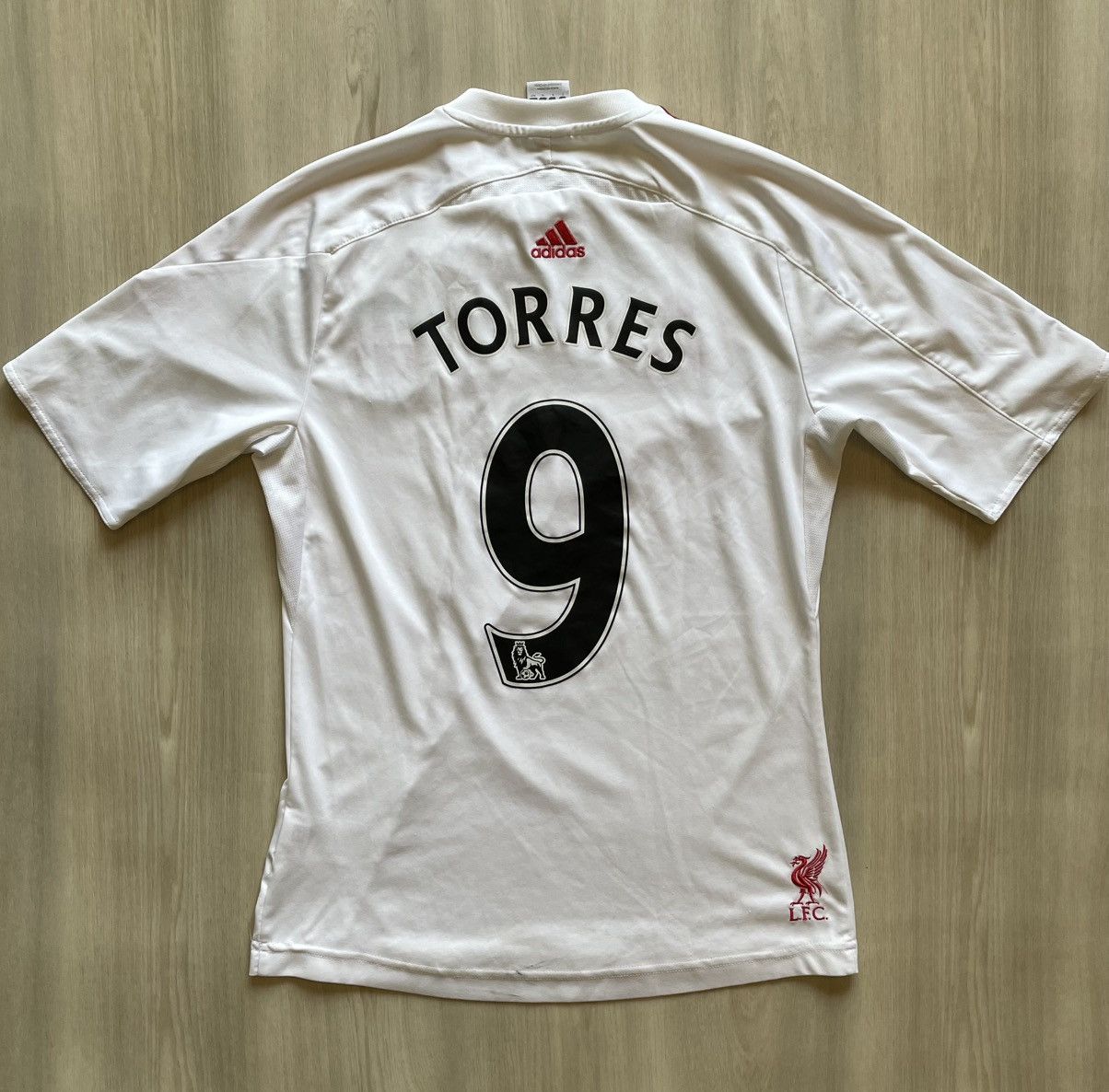 Vintage Adidas LIVERPOOL 2009 TRAINING # 9 TORRES CHAMPIONS LEAGUE Size US S / EU 44-46 / 1 - 4 Thumbnail