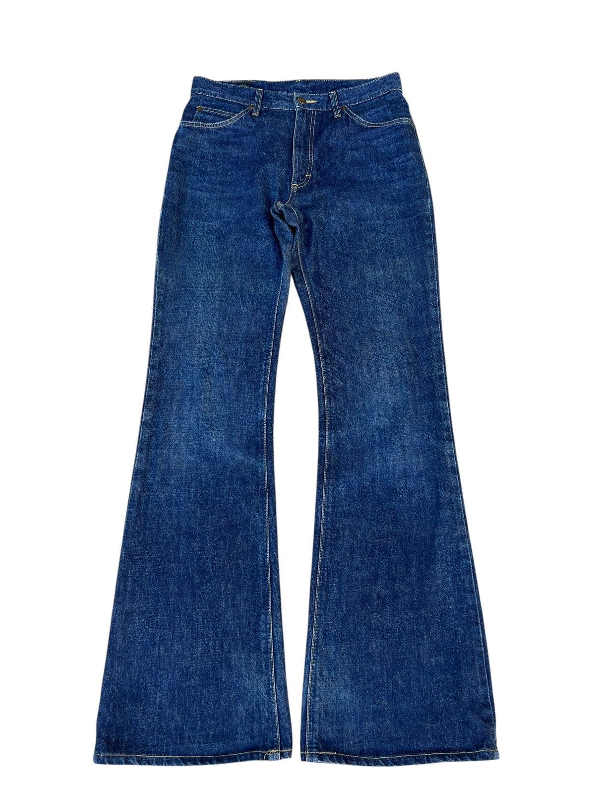 Lee Vintage Y2K Lee Riders Blue Denim Super Flare Jeans Size US 30 / EU 46 - 1 Thumbnail