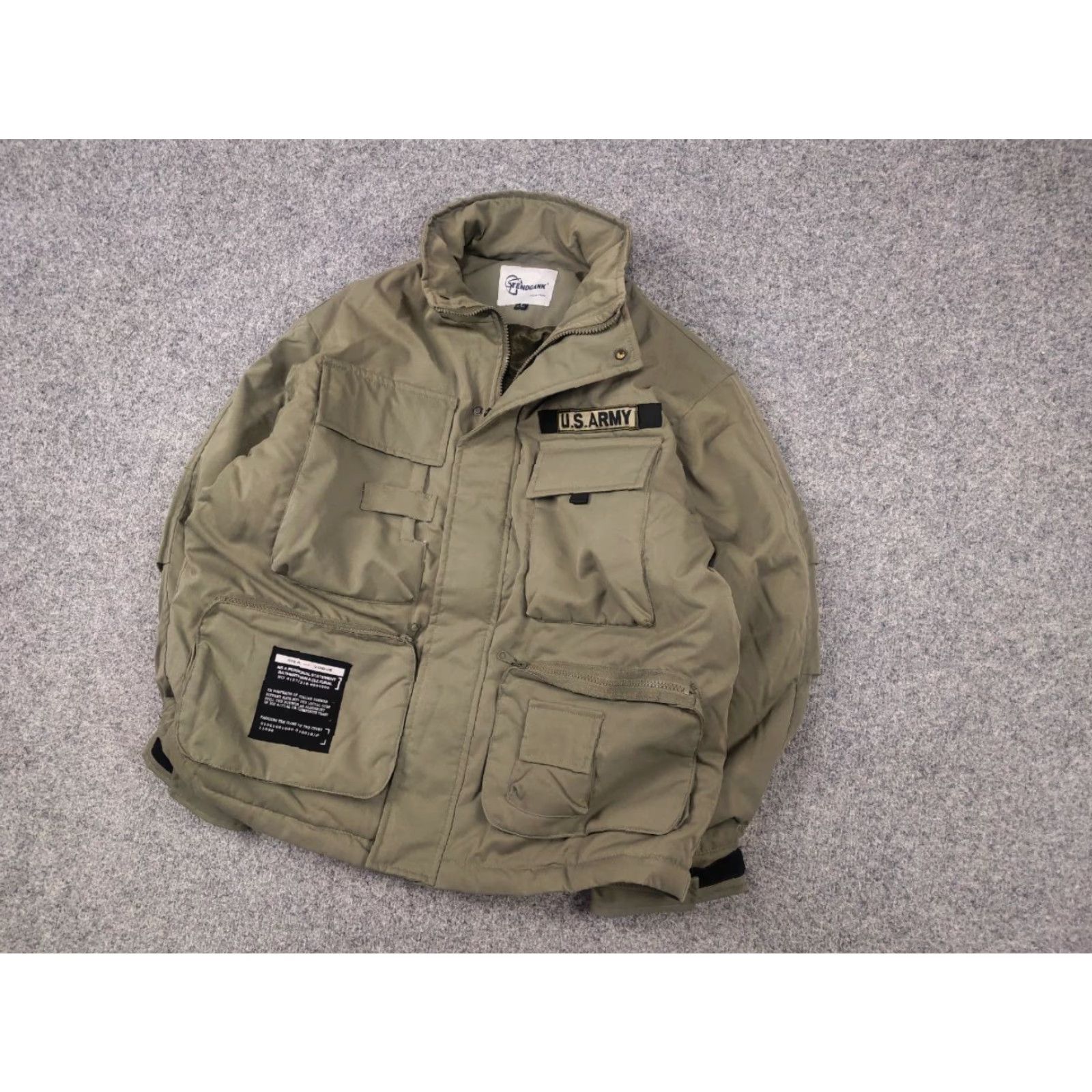 Kapital TendGank U.S. ARMY Jacket Military Style Winter Padded Vintage Korean Kapital L Green Mens 69 cm 60 cm Sleeve 54 cm Height? Size US L / EU 52-54 / 3 - 5 Thumbnail