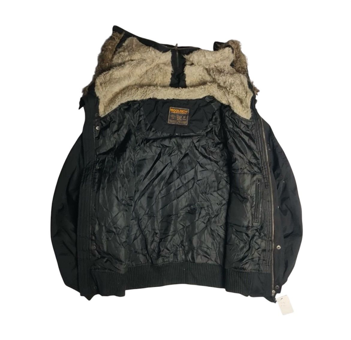 Woolrich Woolen Mills Woolrich Fur Bomber Jacket Size US XL / EU 56 / 4 - 2 Thumbnail