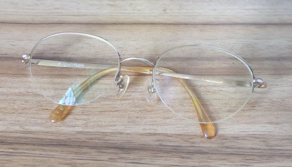 Courreges Courrèges Half Rim Glasses Size ONE SIZE - 1 Thumbnail