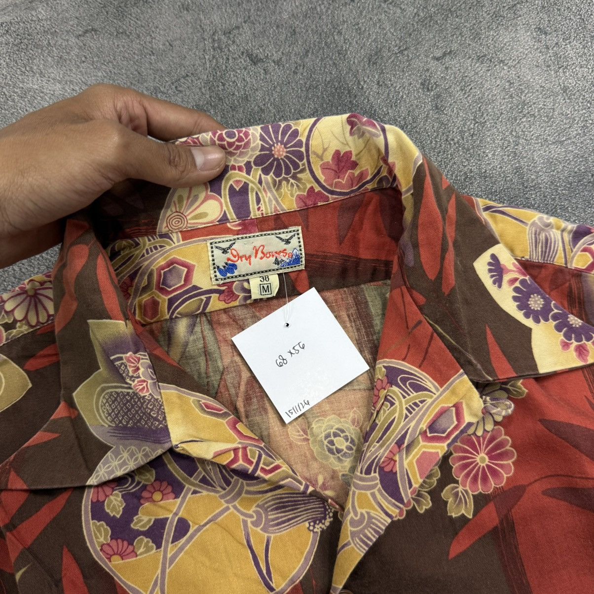 Dry Bones Dry Bones hawaiian floral japanese shirts Size US M / EU 48-50 / 2 - 5 Thumbnail