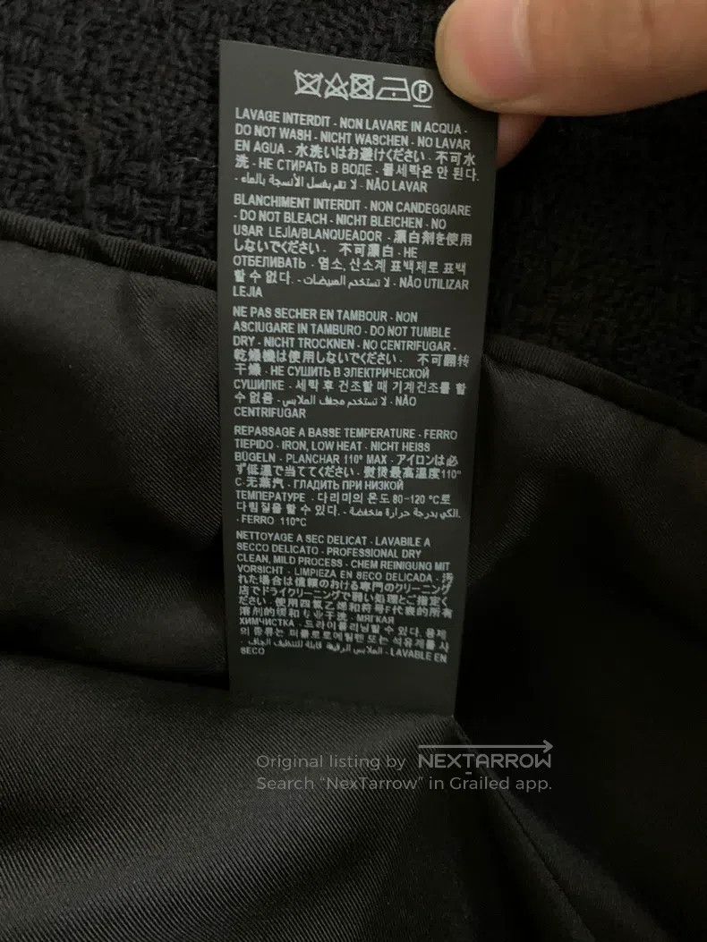 Saint Laurent Paris Saint Laurent Paris Wool and silk mini jacket Size XS / US 0-2 / IT 36-38 - 7 Thumbnail