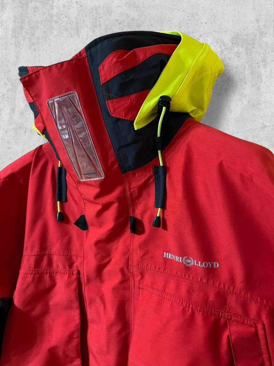 Vintage RAR Henri Lloyd OFFSHORE GORE TEX Yachting Waterproof jacket Size US L / EU 52-54 / 3 - 8 Thumbnail