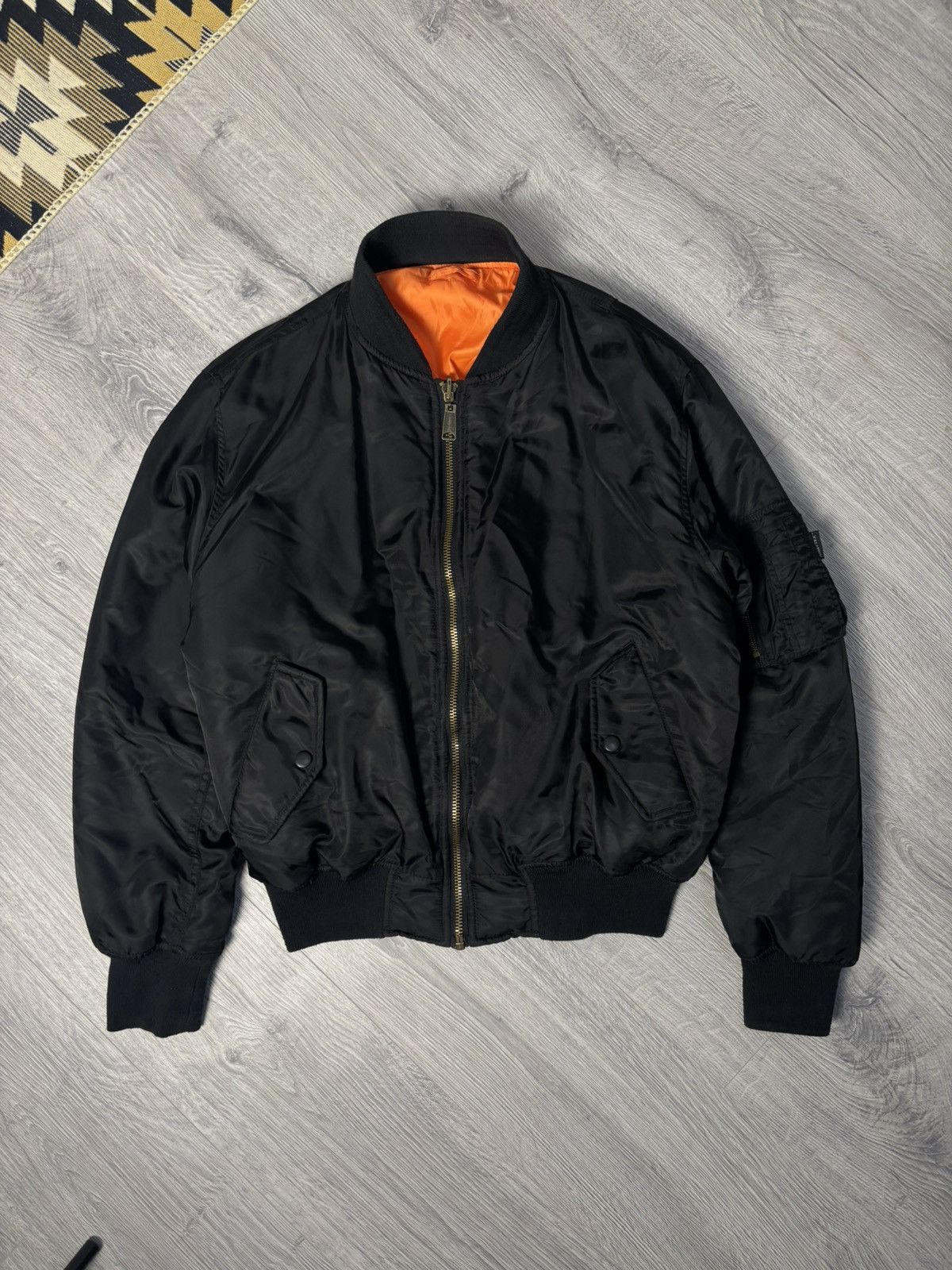 Other Army Tex MA1 bomber jacket fly jacket M-L Size US M / EU 48-50 / 2 - 2 Thumbnail