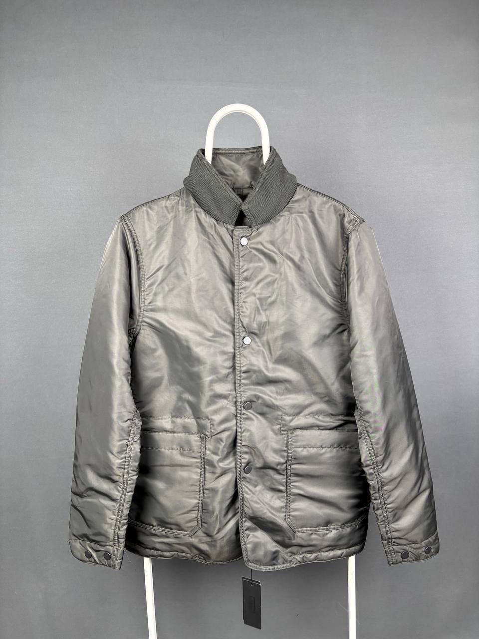 Kith Beacon Nylon Bomber Coat Fog Green
