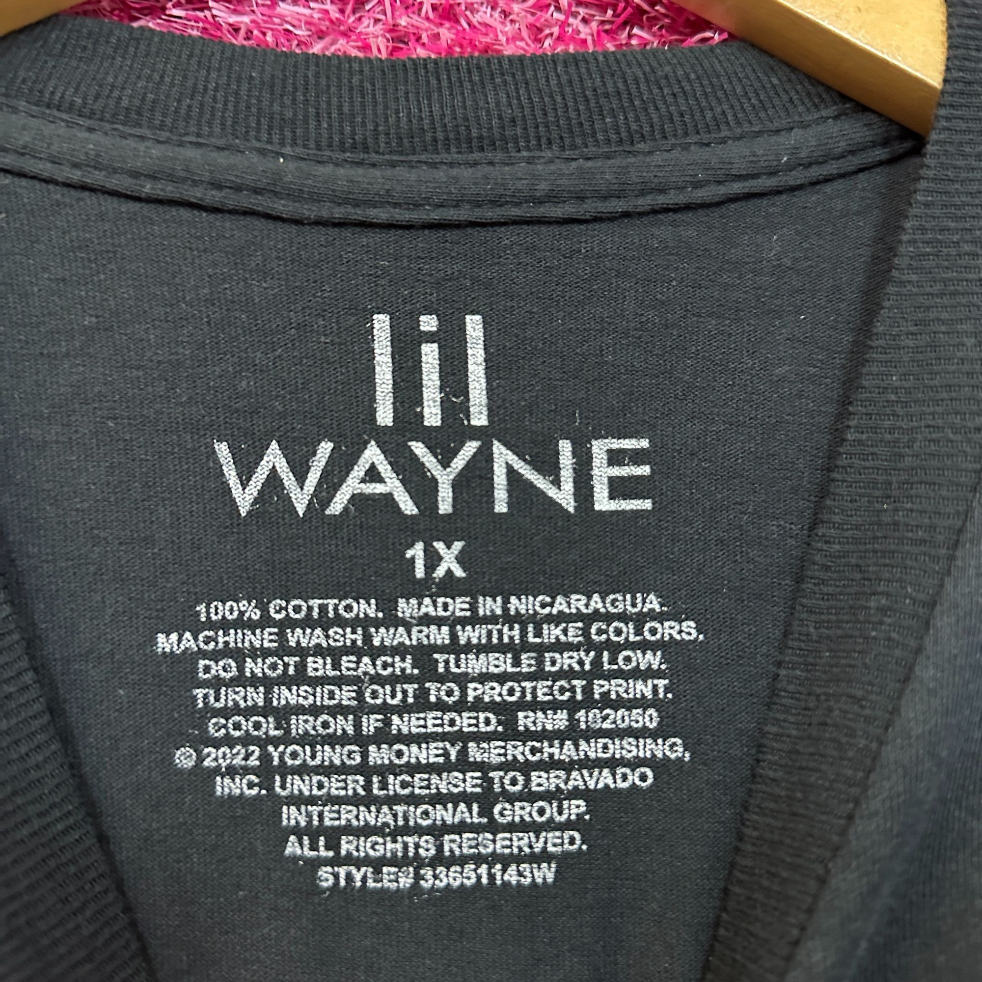 Lil Wayne Lil Wayne 500 degrees Rap Tshirt Tee 1X Size US XL / EU 56 / 4 - 4 Thumbnail