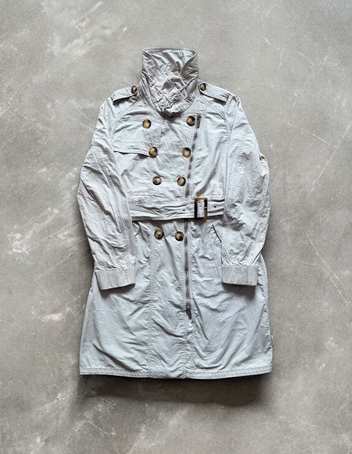 Moncler Moncler 2000s Double-Breasted Belted Coat Size M / US 6-8 / IT 42-44 - 1 Thumbnail