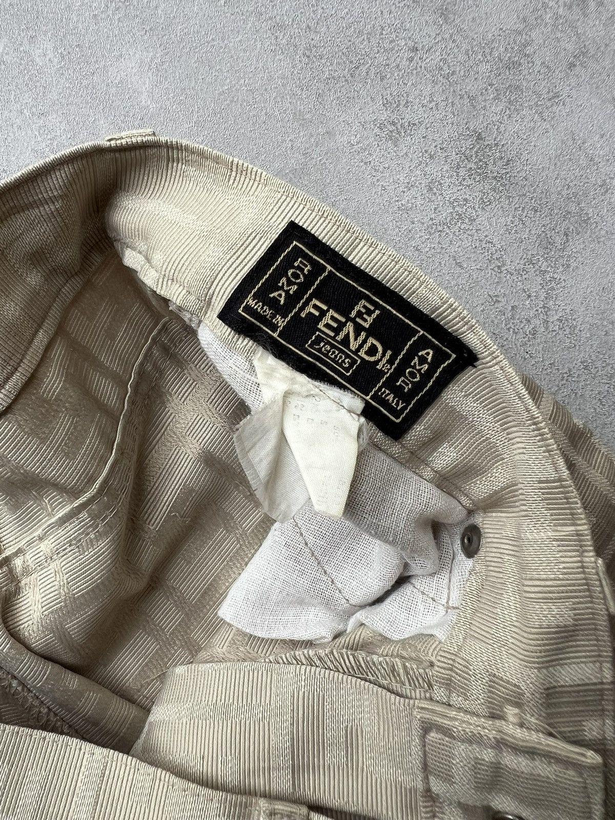 Fendi Fendi Zucca Pattern Jeans Size 25" / US 0 / IT 36 - 4 Thumbnail