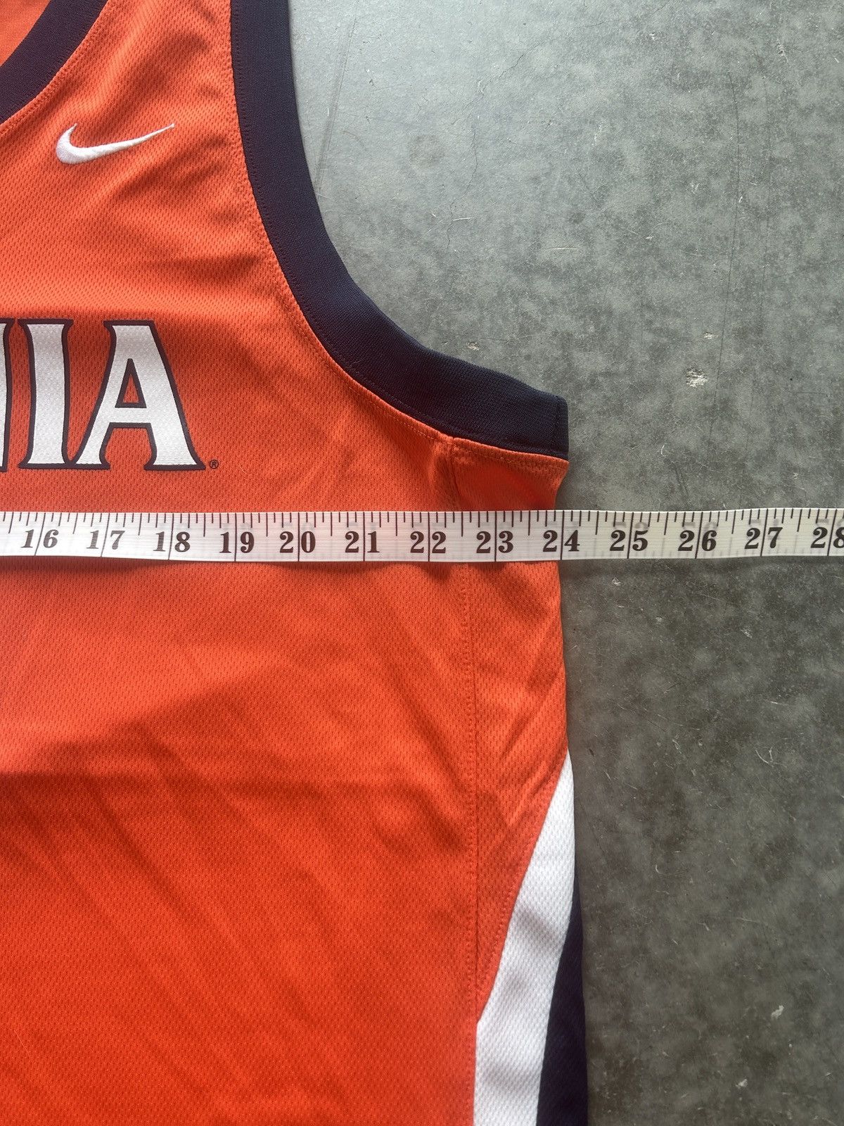 Nike × Vintage Vintage Y2K Nike UVA Basketball Jersey #44 Size US XL / EU 56 / 4 - 7 Thumbnail