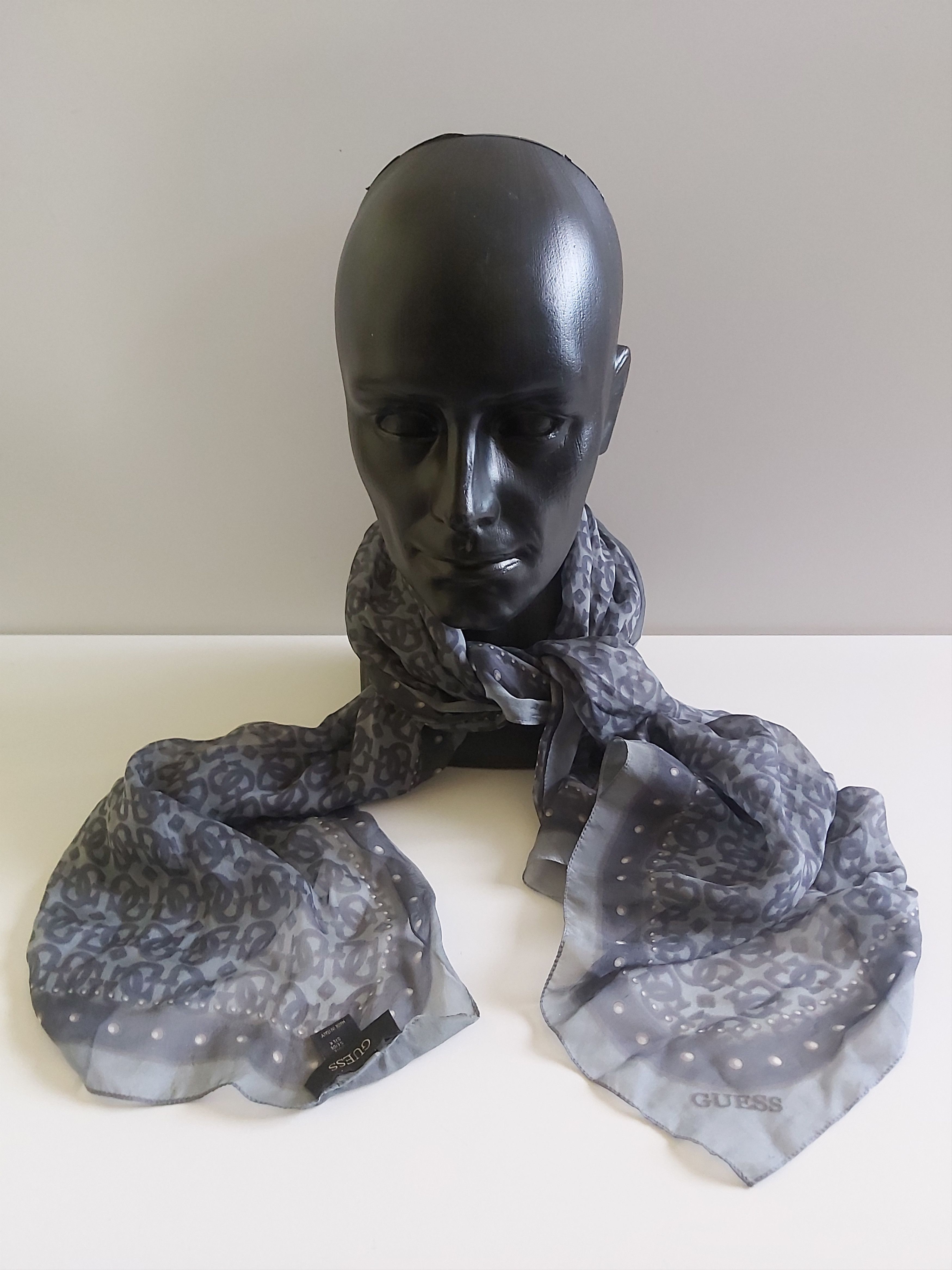 Guess Guess silk scarf "GG" logo Size ONE SIZE - 3 Thumbnail