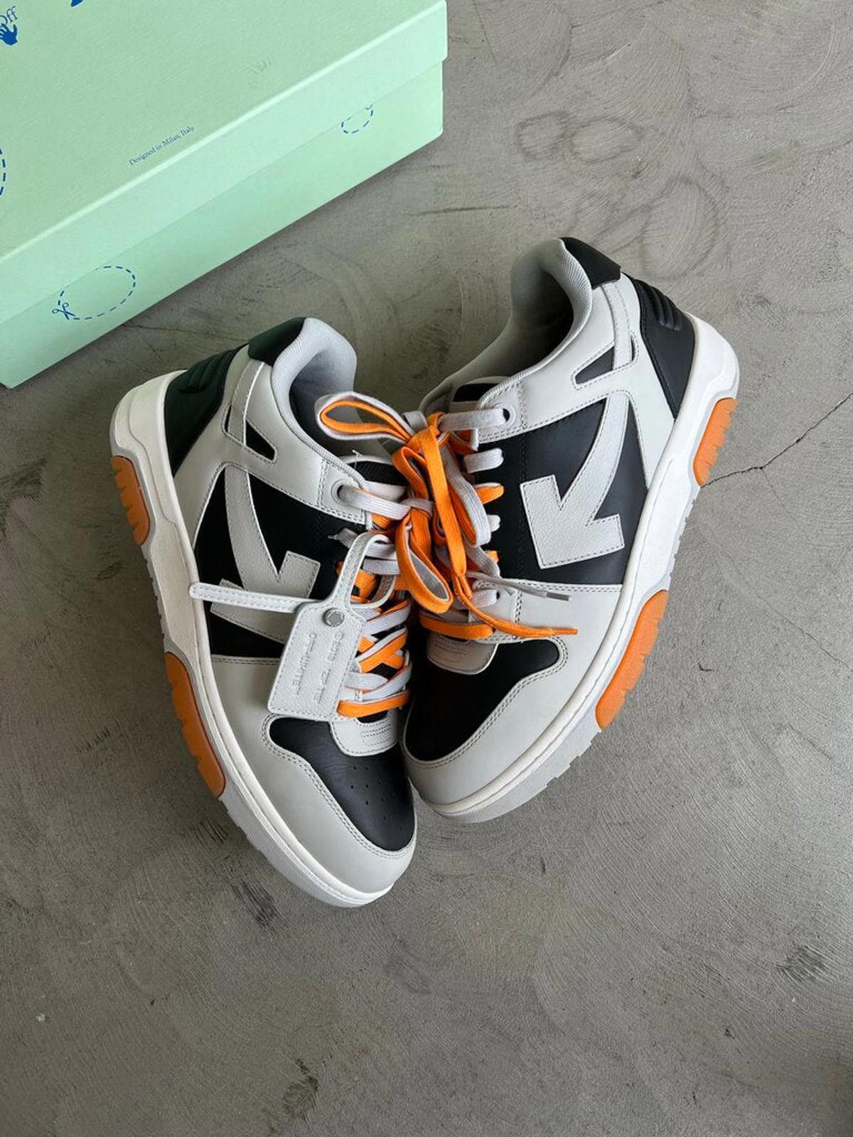 Off-White Out-Of-Office Sneaker Grey/Black Sz. 47