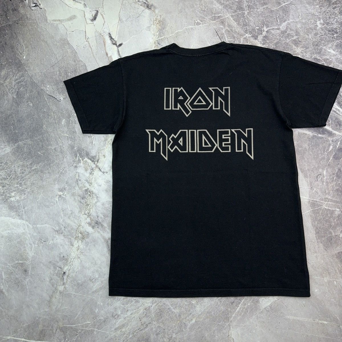 Band Tees × Vintage Vintage 00s Iron Maiden Trooper Skeleton Heavy Metal Rock Size US M / EU 48-50 / 2 - 14 Thumbnail