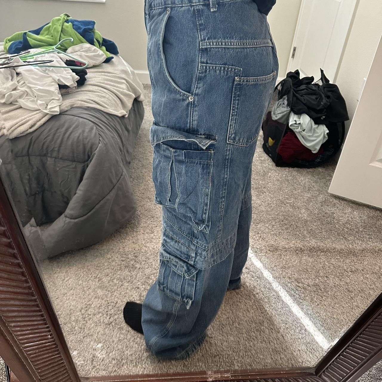Zara Zara Multi Cargo Jeans Size 28" / US 6 / IT 42 - 5 Thumbnail