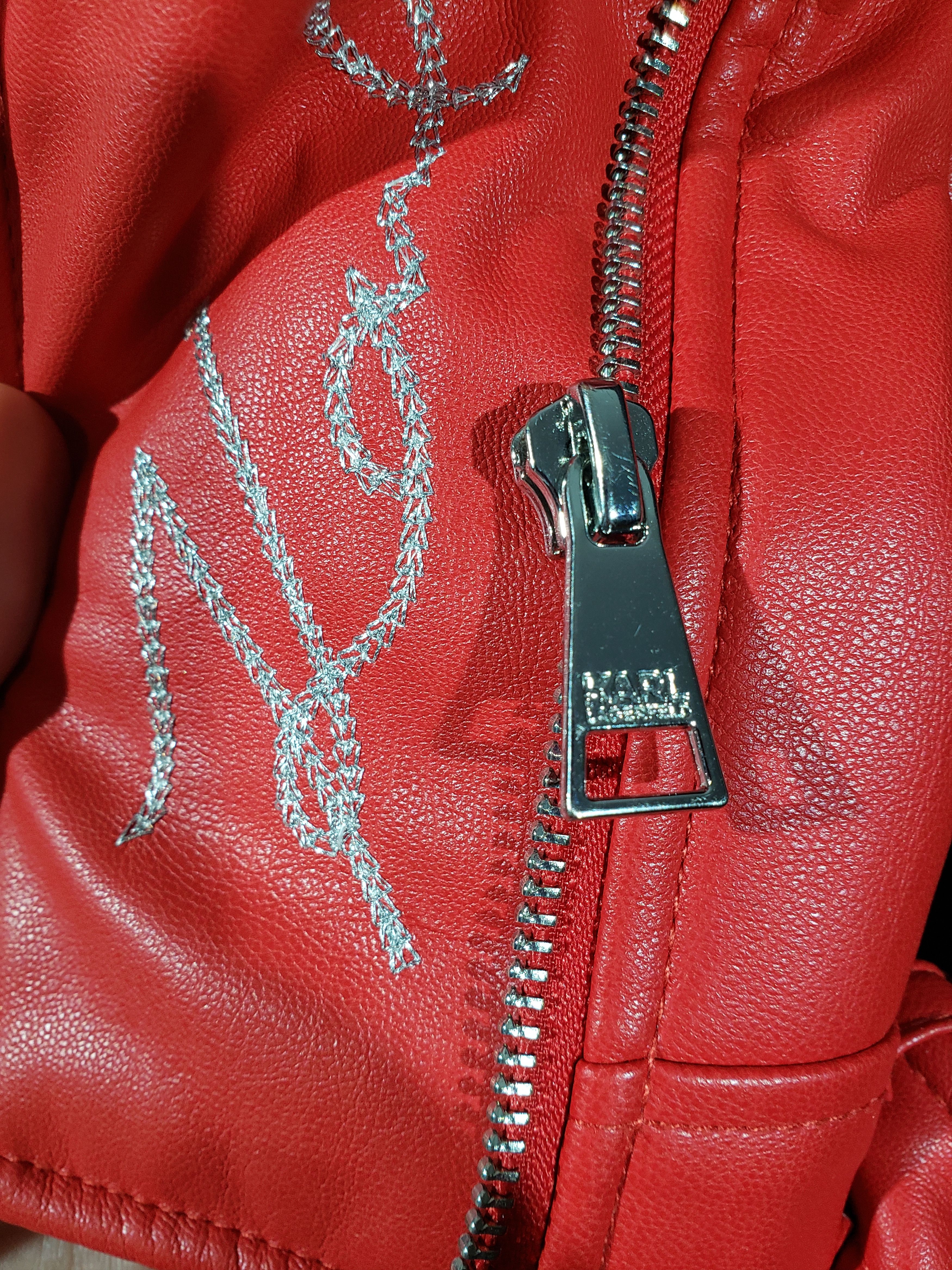 Other Great red faux leather jacket for women. Size S / US 4 / IT 40 - 12 Thumbnail
