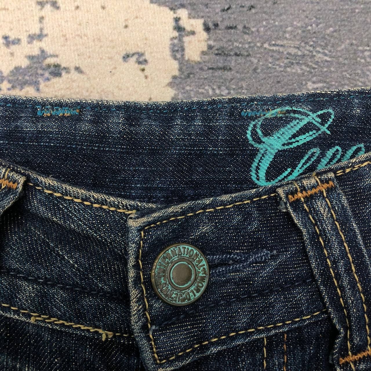 Japanese Brand P783 JAPAN GEORGIA FLARED JEANS Size US 30 / EU 46 - 4 Thumbnail