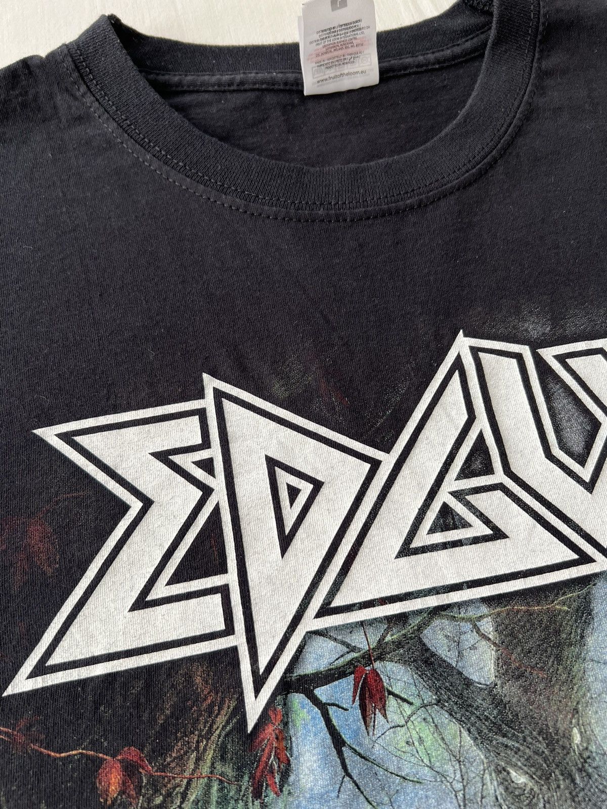 Band Tees Vintage 2017 Edguy Monuments Tour Black T-shirt Size US L / EU 52-54 / 3 - 7 Thumbnail