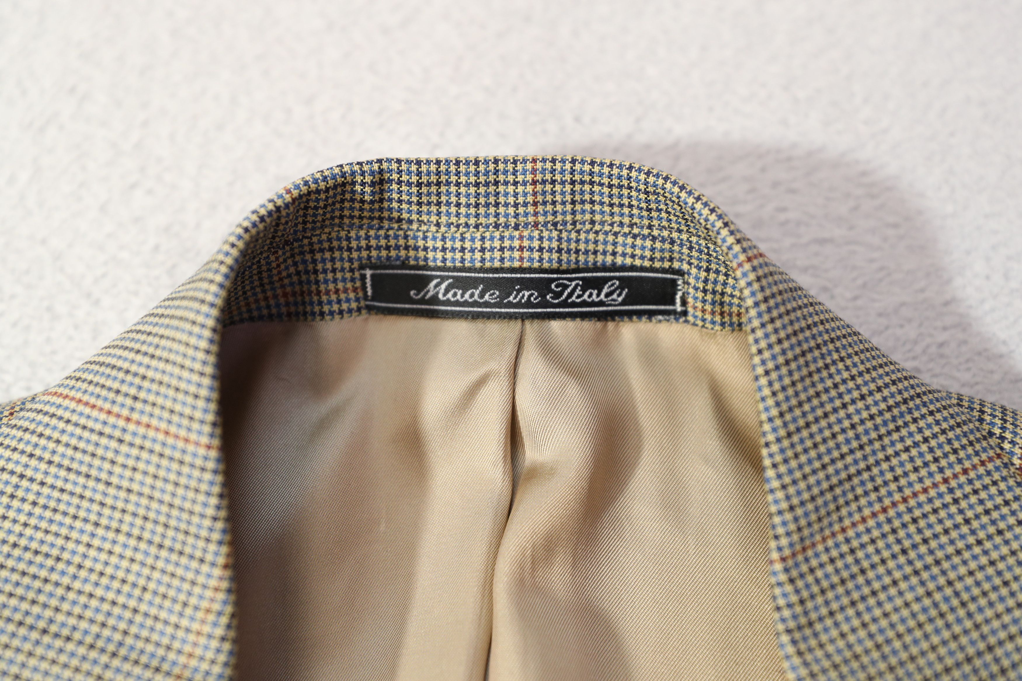 Huntsman H Huntsman & Sons Vintage Houndstooth Suit Jacket (40) Size 40R - 10 Thumbnail