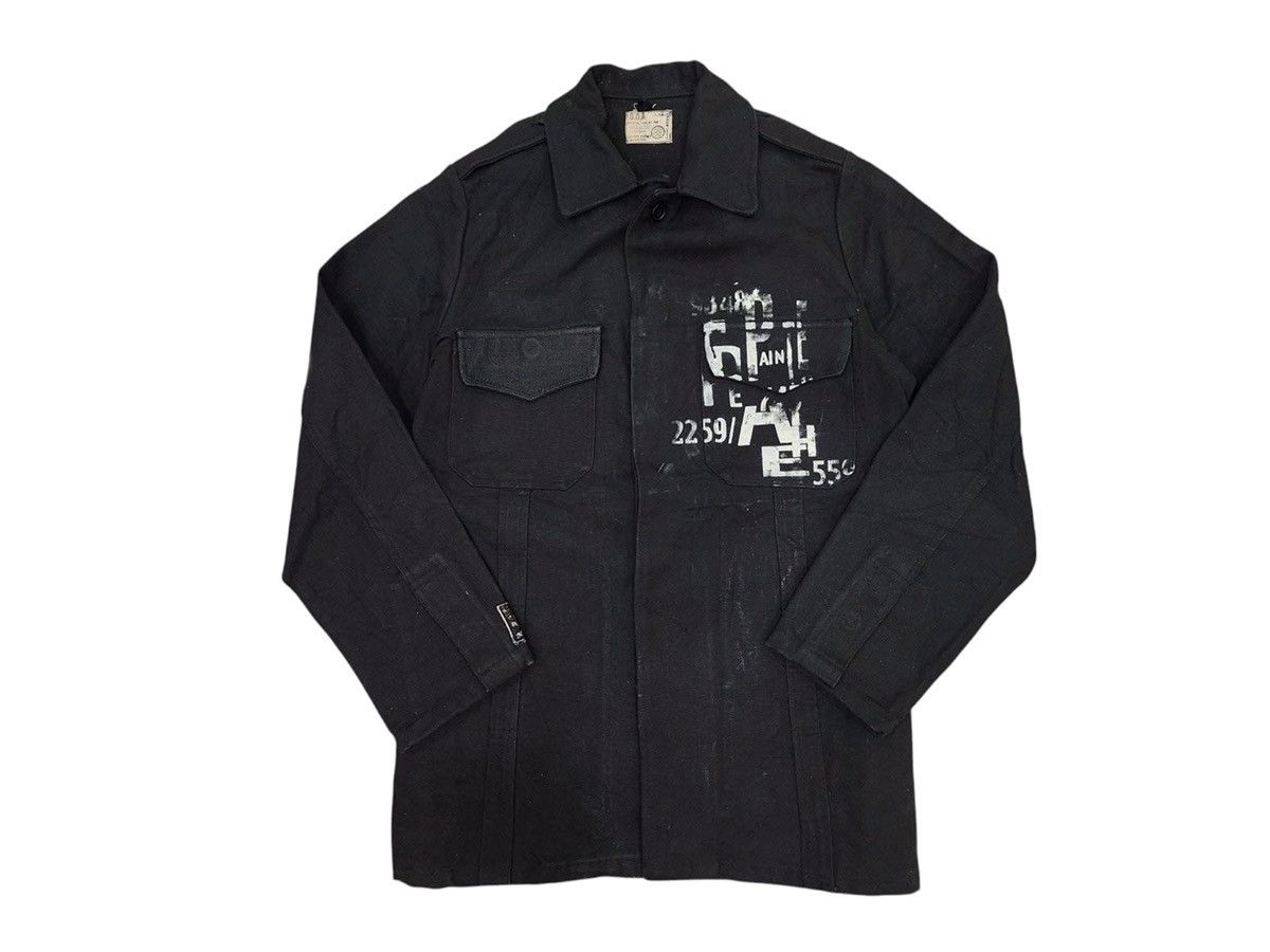 Japanese Brand 💥PUNK💥Gothic DOA Seditionaries Canvas Skull Parka F289 Size US L / EU 52-54 / 3 - 1 Thumbnail