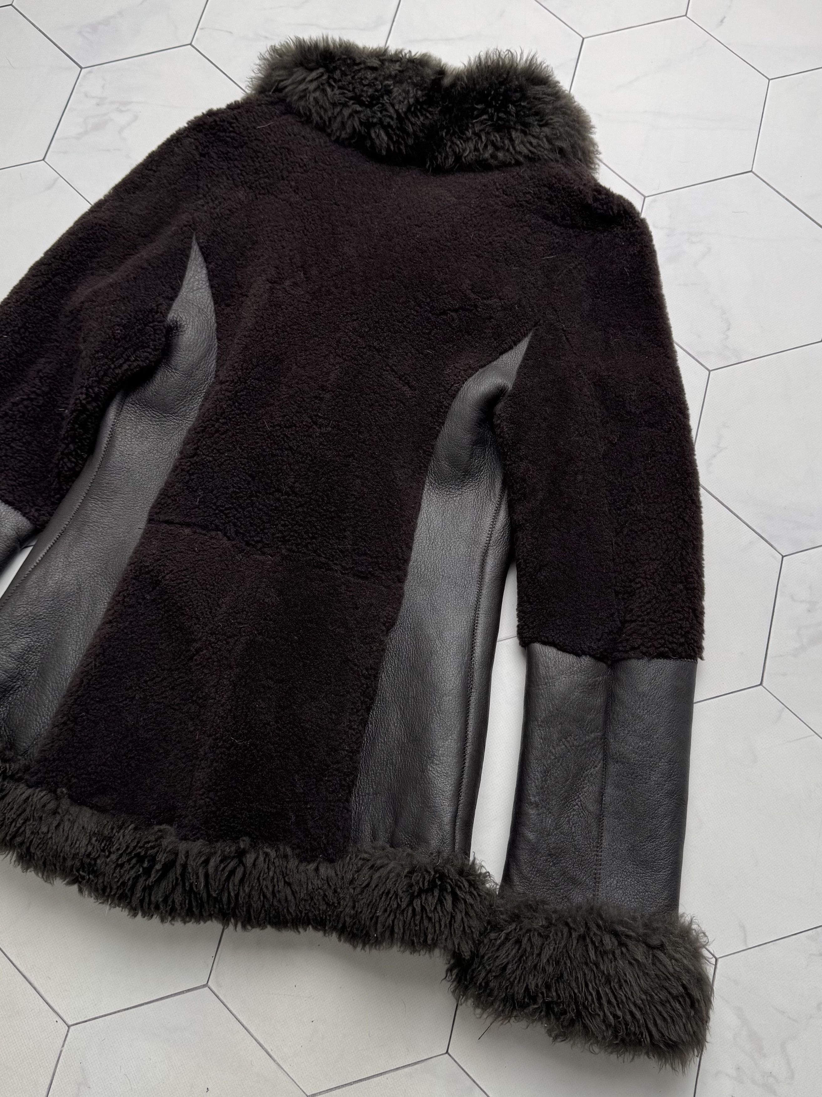 Japanese Brand Vintage Real Sheepskin Jacket (B550)E2D15 Size XS / US 0-2 / IT 36-38 - 9 Thumbnail