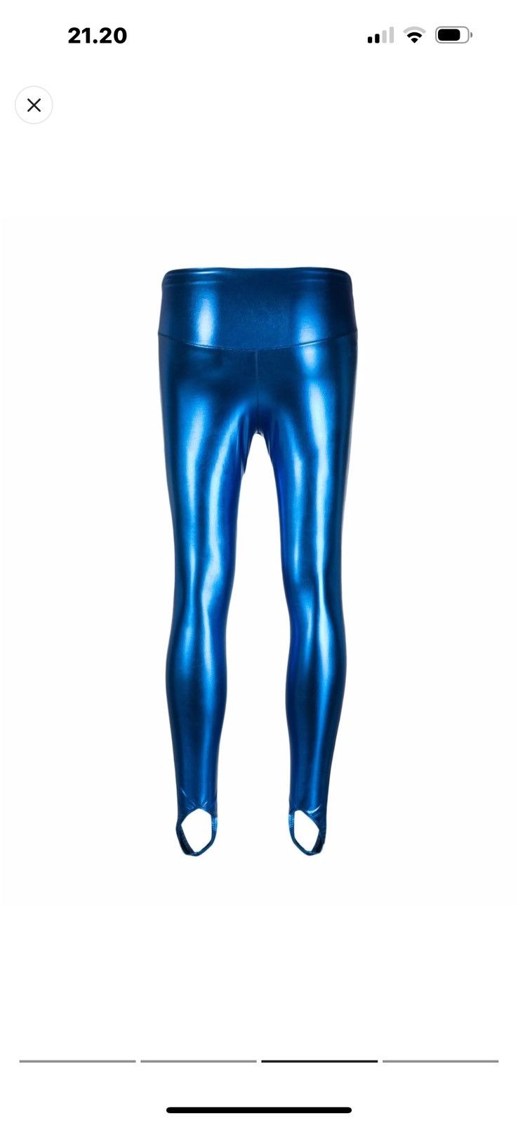 Other Blue angel metal effect Size 32" / US 10 / IT 46 - 2 Thumbnail