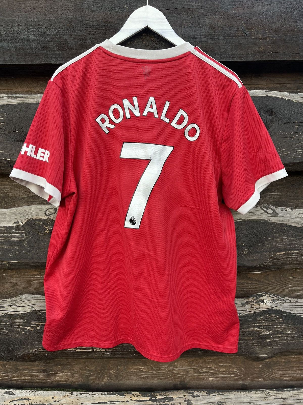 Adidas 2021 Adidas Ronaldo soccer jersey #7 red Size US XXL / EU 58 / 5 - 1 Thumbnail