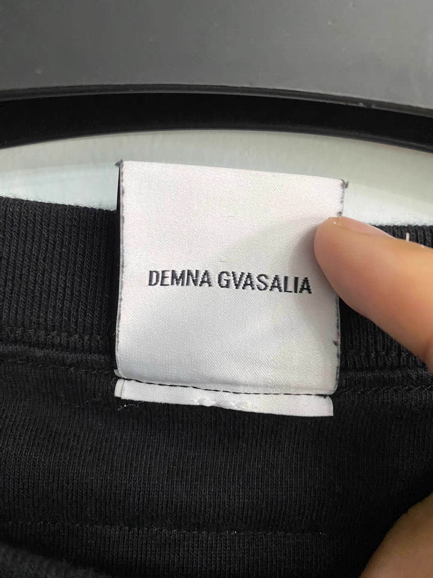 Vetements Vetements appliqué logo short-sleeve T-shirt Size US M / EU 48-50 / 2 - 5 Thumbnail