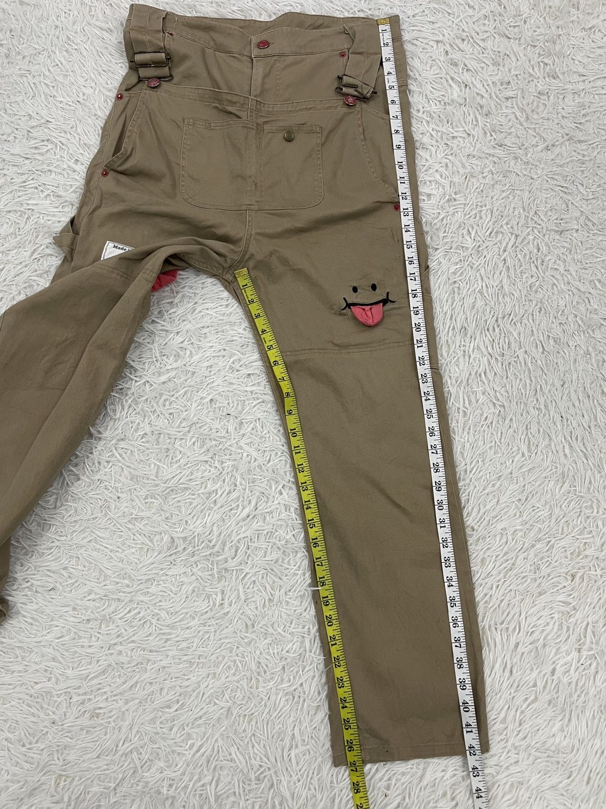Japanese Brand Up Smile Carpenter Technical Style Pants Size US 34 / EU 50 - 14 Thumbnail