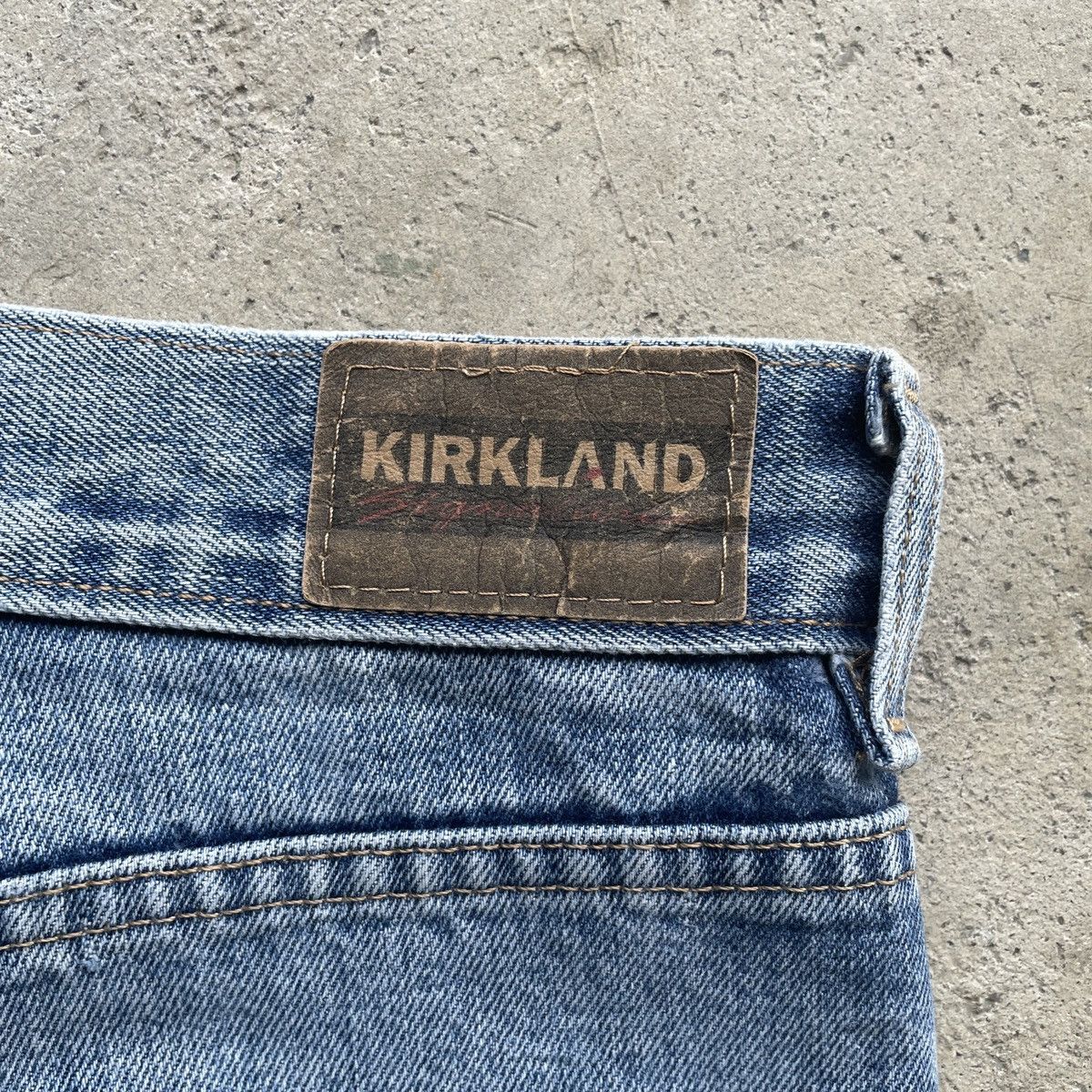 Kirkland Signature Vintage Kirkland Jeans Distressed Denim Pants Faded W32x30 Size US 32 / EU 48 - 9 Thumbnail